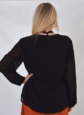 Blusa Po� Preto Seiki  - Foto 3