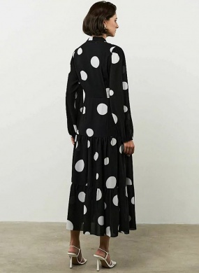 Vestido Midi Estampado Po� MX Fashion - Foto 2