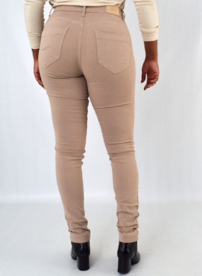 Cal�a Skinny Cor Cru Flor de Lis - Foto 3