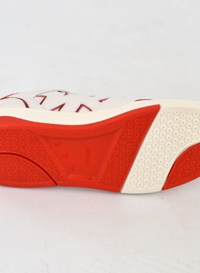 T�nis Couro Vermelho Orcade  - Foto 5