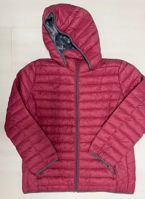 Jaqueta Tamanhos Grandes Apeluciada Estofada Capuz Alpelo Vinagre Rose Promo - Foto 1