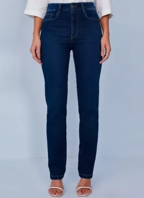 Calça Reta Scalon Jeans Moletom - Foto 1