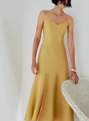 Vestido Midi 100% Linho MX Fashion - Foto 1