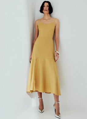 Vestido Midi 100% Linho MX Fashion - Foto 2