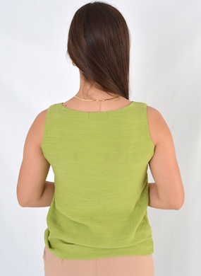 Blusa Regata Crepe de Viscose Lima Declari - Foto 2