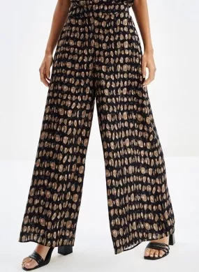 Calça Pantalona em Viscose Estampada Lez a Lez - Foto 2