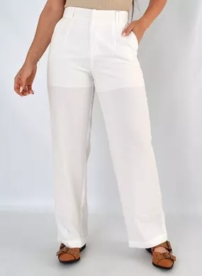 Calça Alfaiataria Gatos e Atos Off White  - Foto 1