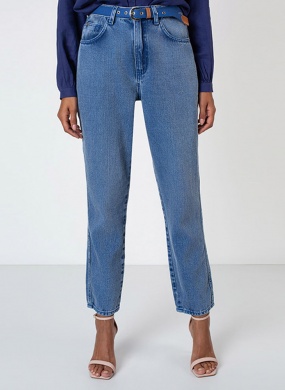 Cal�a Jeans Flor de Lis Agata Cigarrete  - Foto 1
