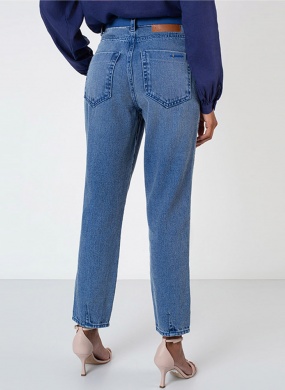 Cal�a Jeans Flor de Lis Agata Cigarrete  - Foto 2
