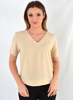 Blusa Linho Cor Cru Citt� - Foto 1