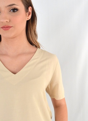 Blusa Linho Cor Cru Citt� - Foto 2