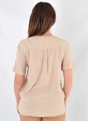 Blusa Viscose Cor Cru Citt� - Foto 3