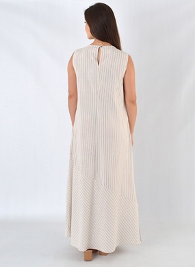 Vestido Longo Listra de Giz Scalon - Foto 3