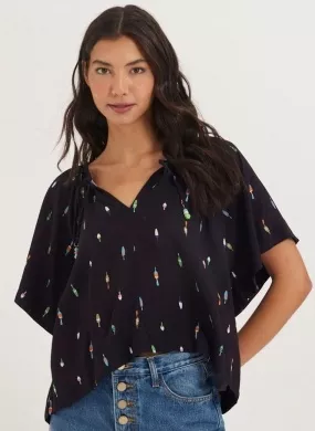 Bata Estampa Boias Cantão - Foto 3