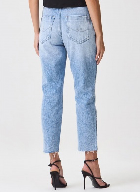 Cal�a Jeans Agata Satraight Cropped Flor de Lis - Foto 2