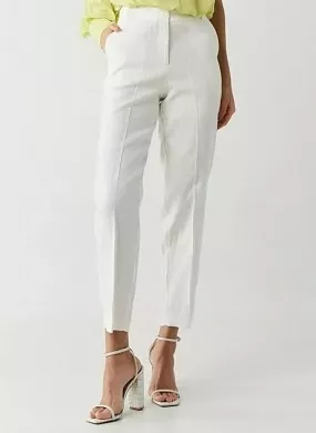 Calça 100% Linho Innocence Off White - Foto 1
