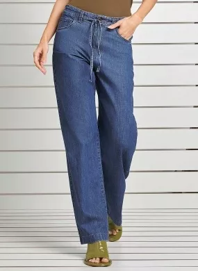 Calça Wide Leg Jeans Gatos e Atos - Foto 2