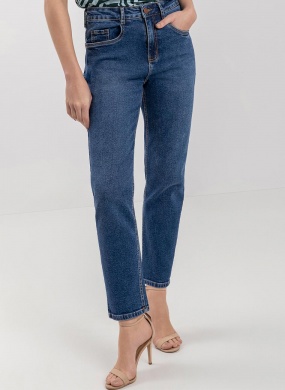 Cal�a Jeans Mom Comfort Lez a Lez - Foto 1