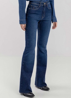 Cal�a Jeans Flare Lez a Lez  - Foto 1