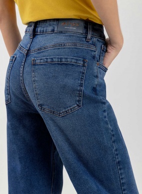Cal�a Jeans Reta com Cintura Alta Lez a Lez  - Foto 2