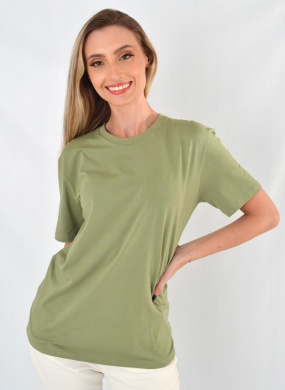 T-shirt Cotton Verde Gatos e Atos  - Foto 2