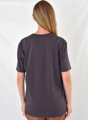 T-shirt Cotton Chumbo Gatos e Atos  - Foto 4