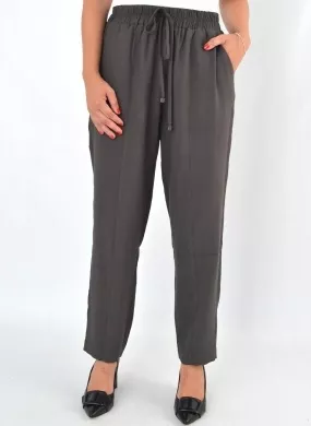 Calça Pijama Alfaiataria Jackpot Cor Chumbo - Foto 1