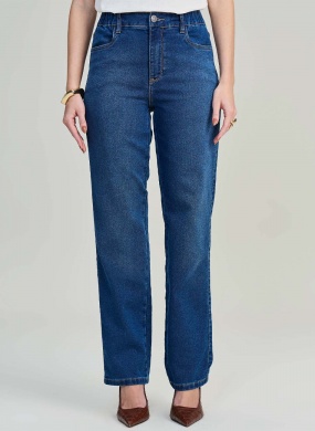 Cal�a Reta Em Jeans Scalon - Foto 3