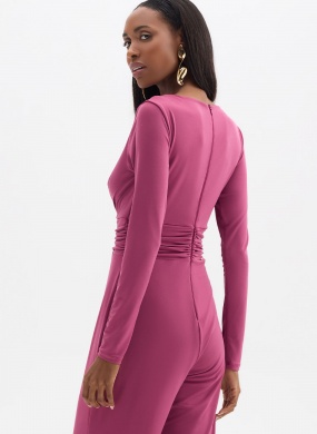 Macac�o Magenta Flor de Lis - Foto 4