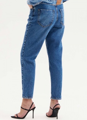 Cal�a Jeans �gata Cigarrete Flor de Lis - Foto 1
