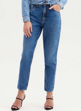 Cal�a Jeans �gata Cigarrete Flor de Lis - Foto 2