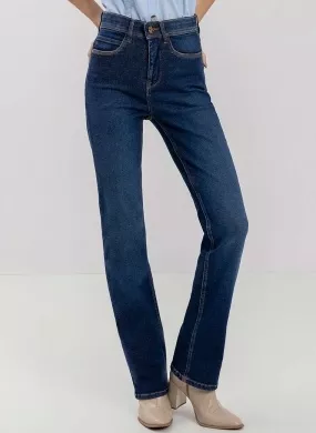 Calça Jeans Reta com Tecnologia Shaping Lez a Lez - Foto 1