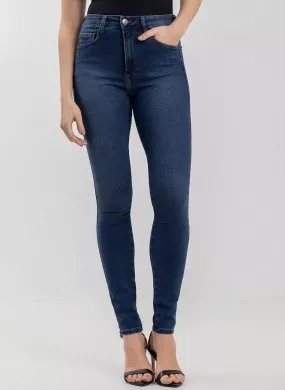 Calça Jeans Lez a Lez Skinny Alta - Foto 1