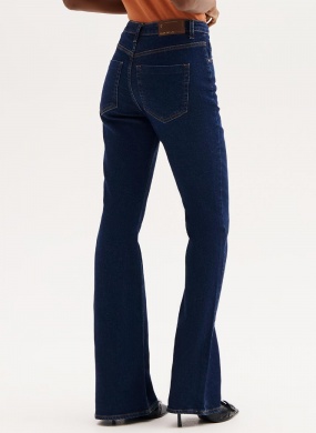 Cal�a Jeans Turmalina Flare Flor de Lis - Foto 2