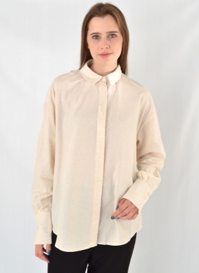 Camisa em Algod�o com Linho Lez a Lez - Foto 1