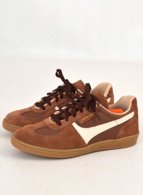 T�nis Couro Soft Mocca Marina Mello - Foto 1