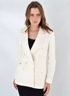 Blazer Algodão Trappiche Off White - Foto 4