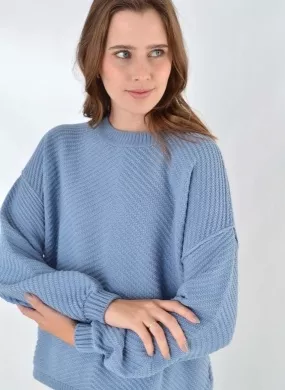 Blusa Em Algodão Biamar Azul  - Foto 6