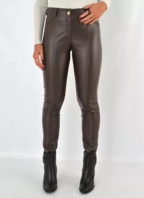 Calça Marrom Montaria Julia's Closet  - Foto 1