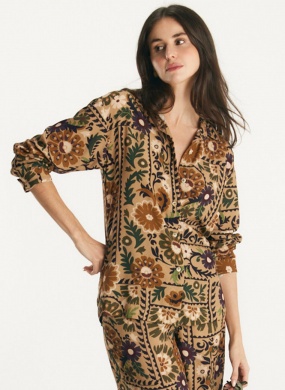 Camisa Estampa Gracia Cant�o - Foto 1