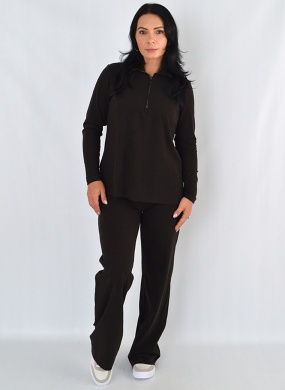 Conjunto Canelado Cor Preto Declari  - Foto 1