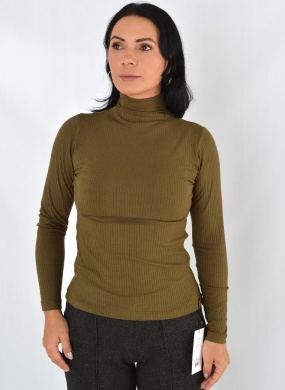 Blusa Canelada Militar Declari - Foto 1