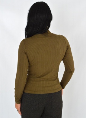 Blusa Canelada Militar Declari - Foto 3