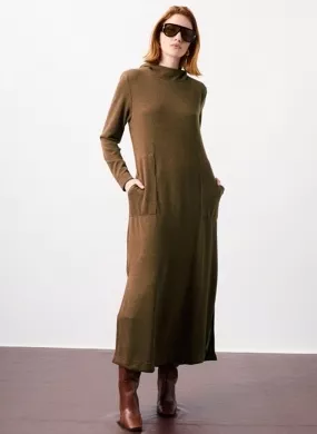 Vestido Longo Cor Militar Declari - Foto 4