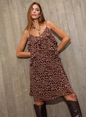 Vestido Curto Animal Print Alice  - Foto 3