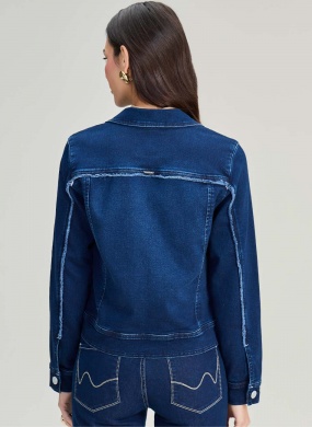Jaqueta Jeans Estonagem Escura Scalon - Foto 2