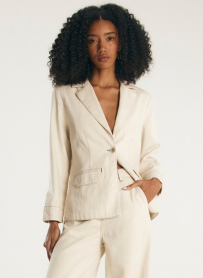 Blazer Sarja Alfaiataria Cant�o - Foto 3