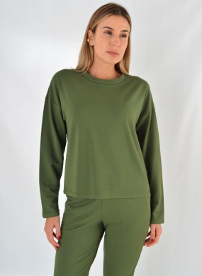 Conjunto Moletinho Verde Haya - Foto 2