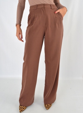 Cal�a Alfaiataria Chocolate  Donna Ritz  - Foto 2