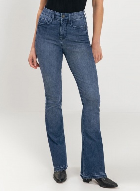 Cal�a Jeans Boot Cut Shaping Lez a Lez - Foto 1